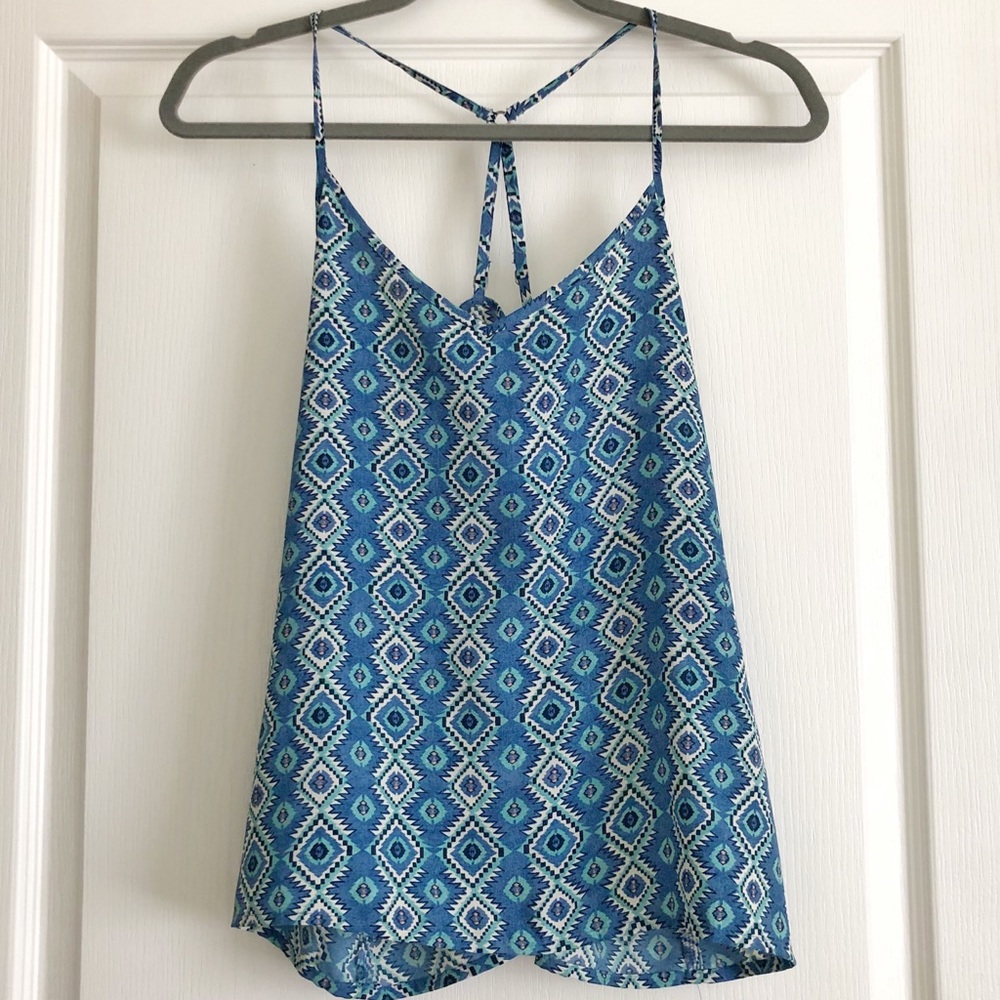 Southwest bohemian print tank